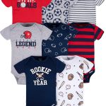 Gerber baby-boys 8-pack Short Sleeve Onesies Bodysuits